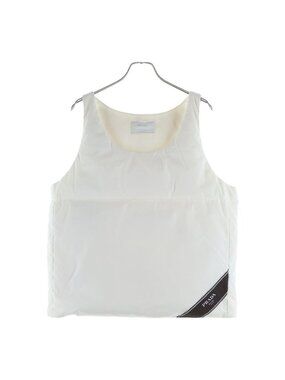 Prada Down Vest White